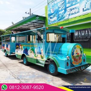 kategori produk kereta mini double gerbong cevrolet 80an