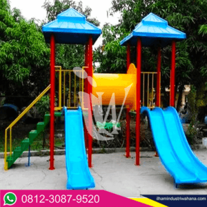 playground taman double seluncuran