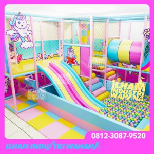 playground indoor soft play mini untuk cafe dan mall custom design