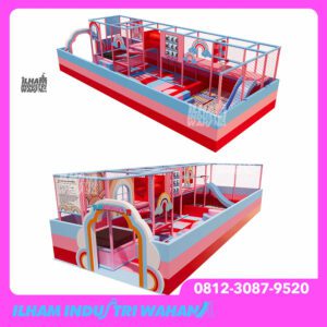 Jual playground anak TK SD outdoor kombinasi