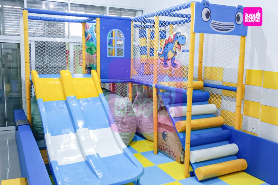Playground anak tema trampolin Surabaya