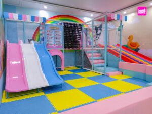 Jual playground rainbowslide 