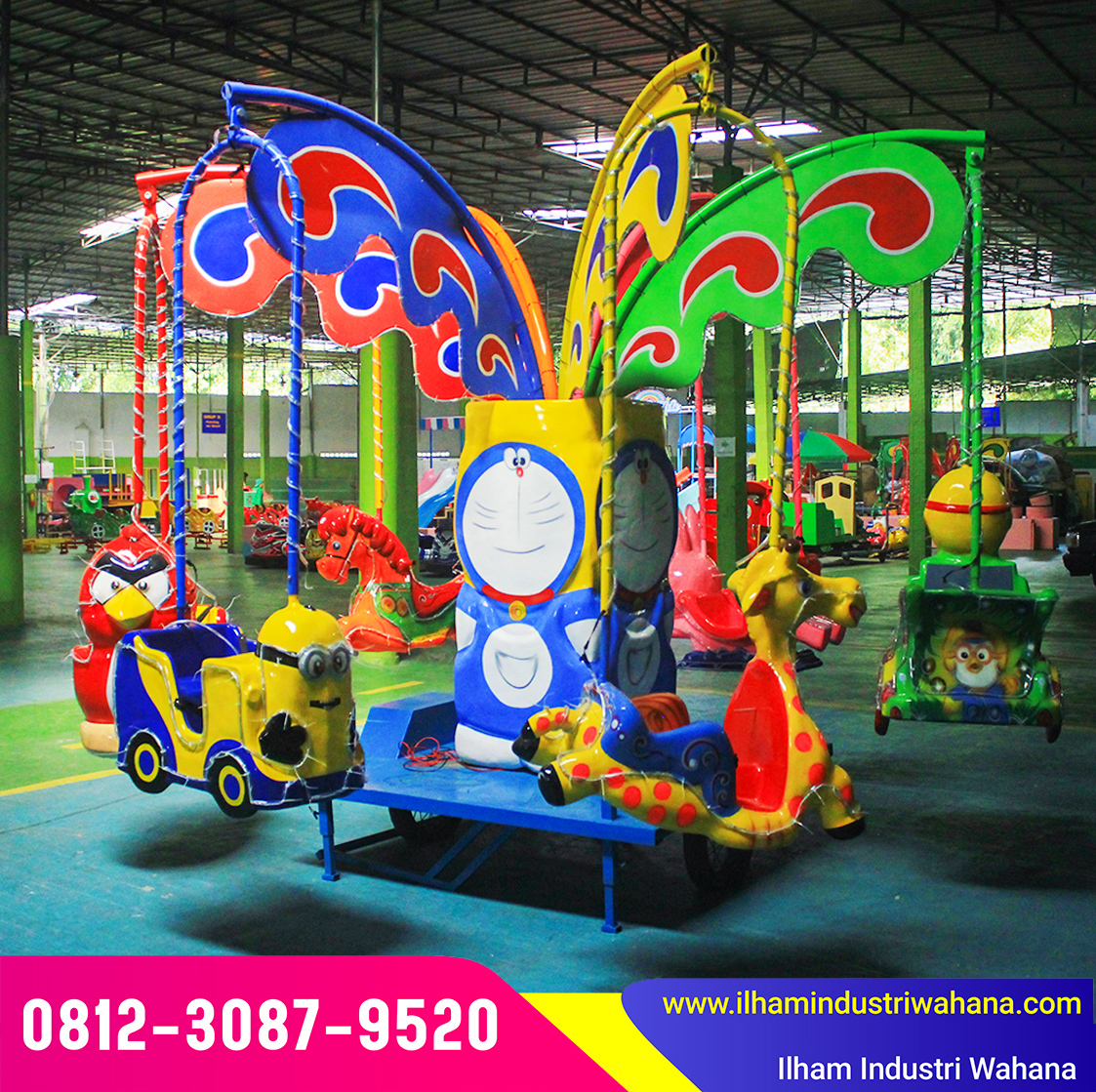 komedi putar safari anak